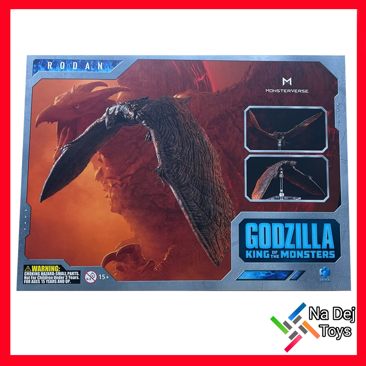 Godzilla KOTM Exquisite Basic Rodan Hiya Toys Figure ก็อตซิลล่า