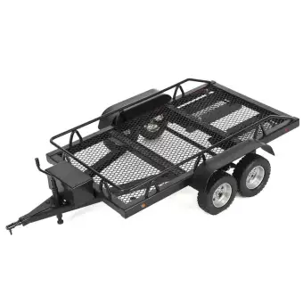 rc car and trailer