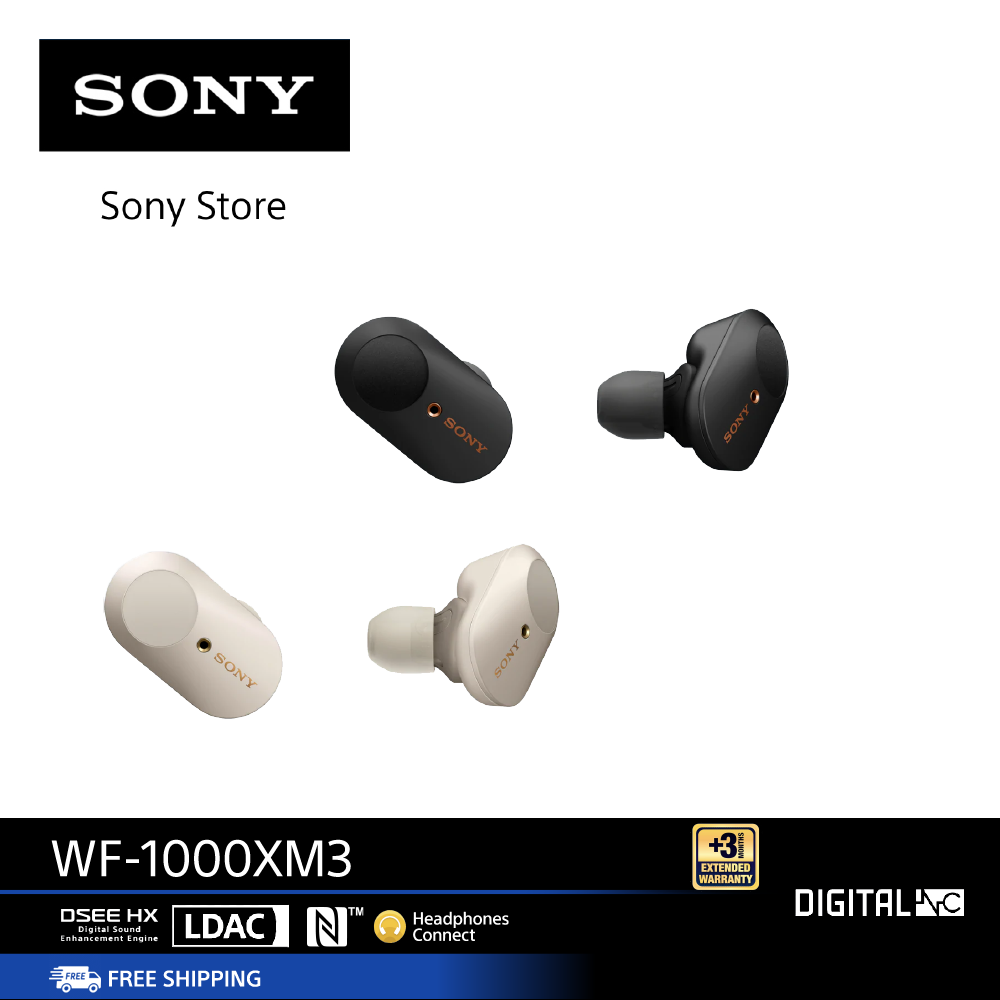 SONY WF-1000XM3 Truly Wireless with Noise Cancelling