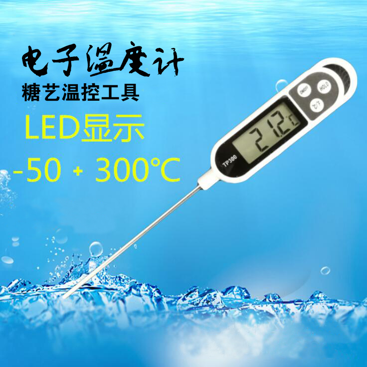 Kitchen Temperature Caliber Knob Type Food Thermometer -50 °C ~ 300 °C เครื่องวัดอุณหภูมิในอาหาร ของเหลว เครื่องวัดอุณหภูมิอาหาร เนื้อสัตว์ โพรบยาว 15 ซม. เครื่องมือวัดอุณหภูมิ เทอร์โมมิเตอร์ ที่วัดอุณหภูมิสเต็ก เทอร์โมมิเตอร์วัดเนื้อ