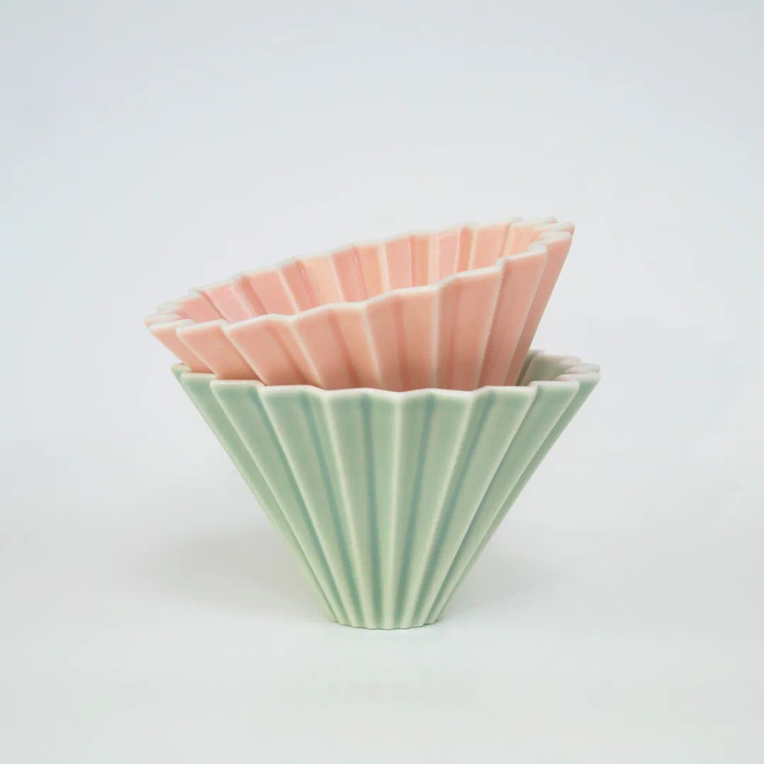 ORIGAMI Dripper Size S M Made in Japan ดริปเปอร์ ดริปกาแฟ เซรามิค