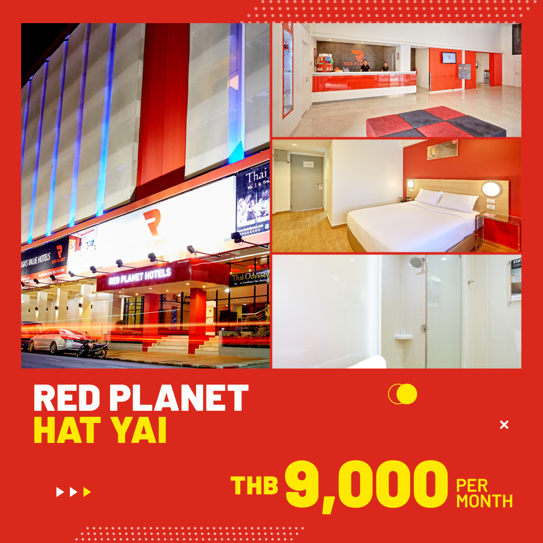 Monthly Stay - Red Planet Hat Yai