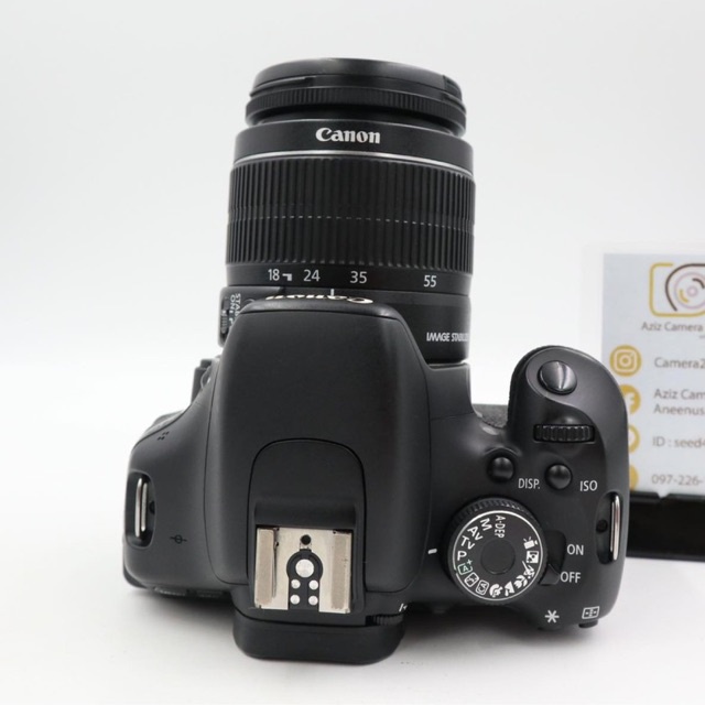 Canon 600d พร้อมเลนส์ สภาพใหม่ การทำงานเต็มระบบ เมนูไทย มีwifi ปรับกาง ...