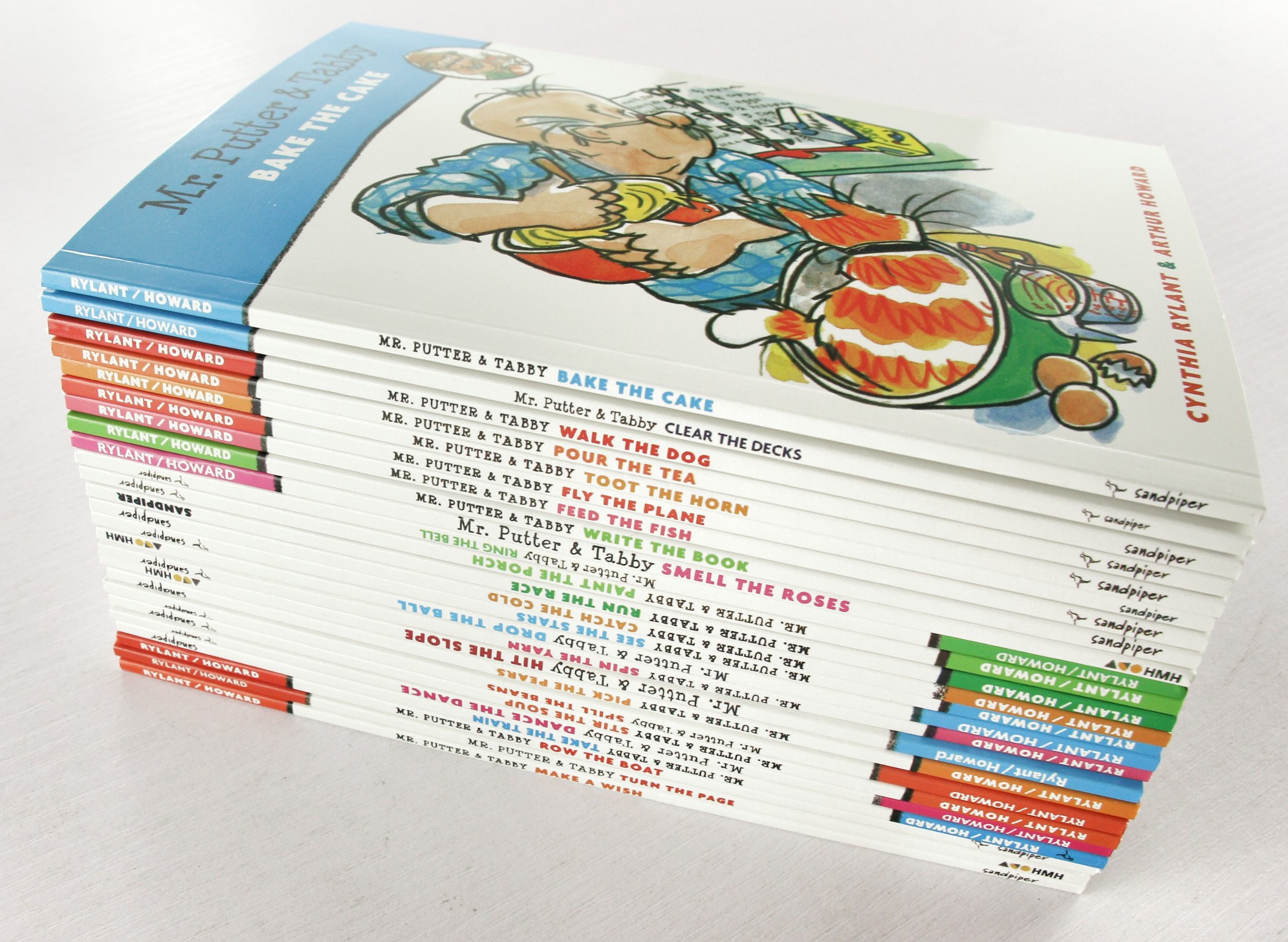 Mr.Putter & Tabby 25 books set classic bridge English book for kids
