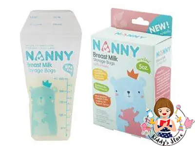 Nanny ถุงเก็บนํ้านม 5 oz 60 ชิ้น