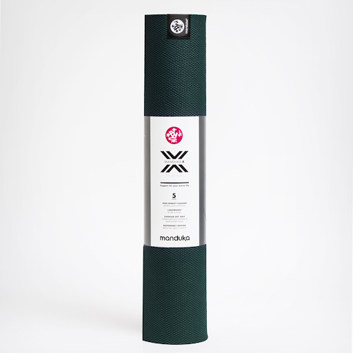 Manduka เสื่อโยคะ Manduka รุ่น X Yoga Mat 5mm - สีเขียวเข้ม (71