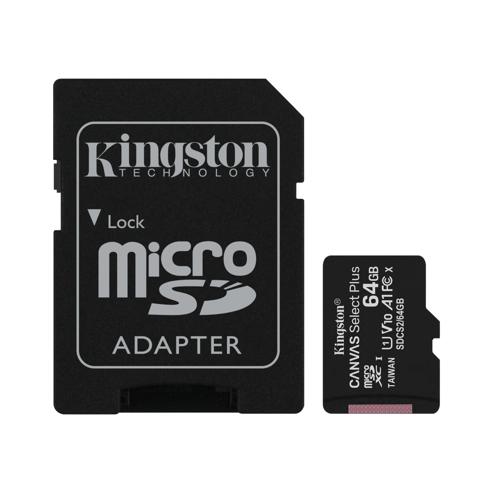 Kingston 64GB NEW Canvas Select Plus MicroSDHC Class 10 100 MB/s Read