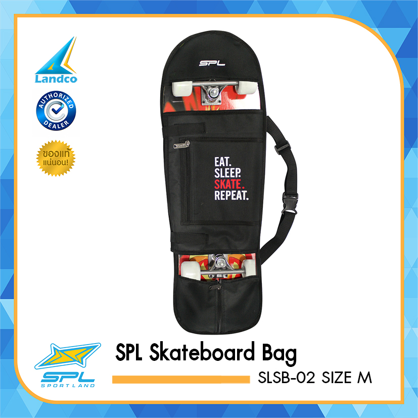 SPORTLAND  กระเป๋า สะพาย สเก็ตบอร์ด กระเป๋าสเก็ตบอร์ด SPL Skateboard Bag SLSB-02 SIZE S/M/L