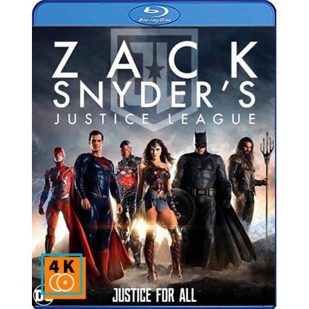 มีประกัน!! หนัง Bluray Zack Snyder's Justice League (2021) จัสติซ ลีก ของ แซ็ค สไนเดอร์ (หนัง 4:02:40 นาที)