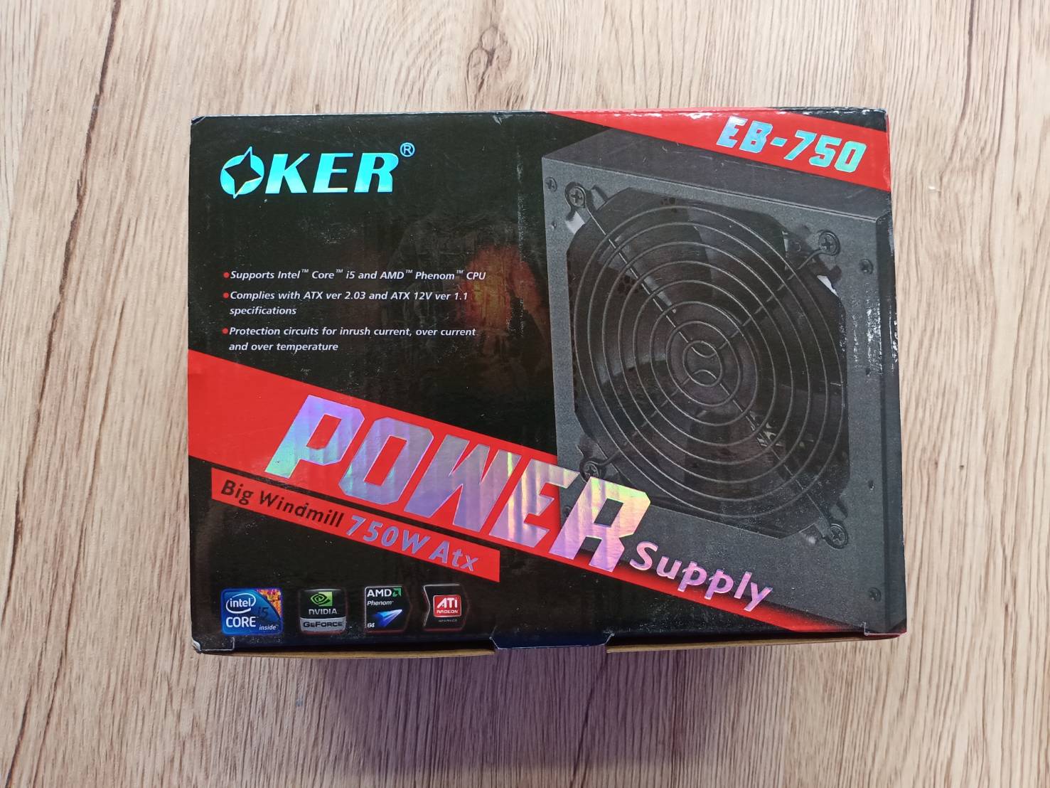 POWER SUPPLY OKER 750W EB-750