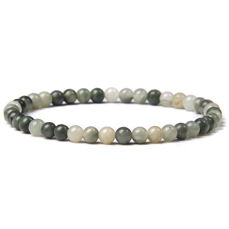 Black Tourmalne and Clear Quartz Energy Gemstone Bracelet | Energy