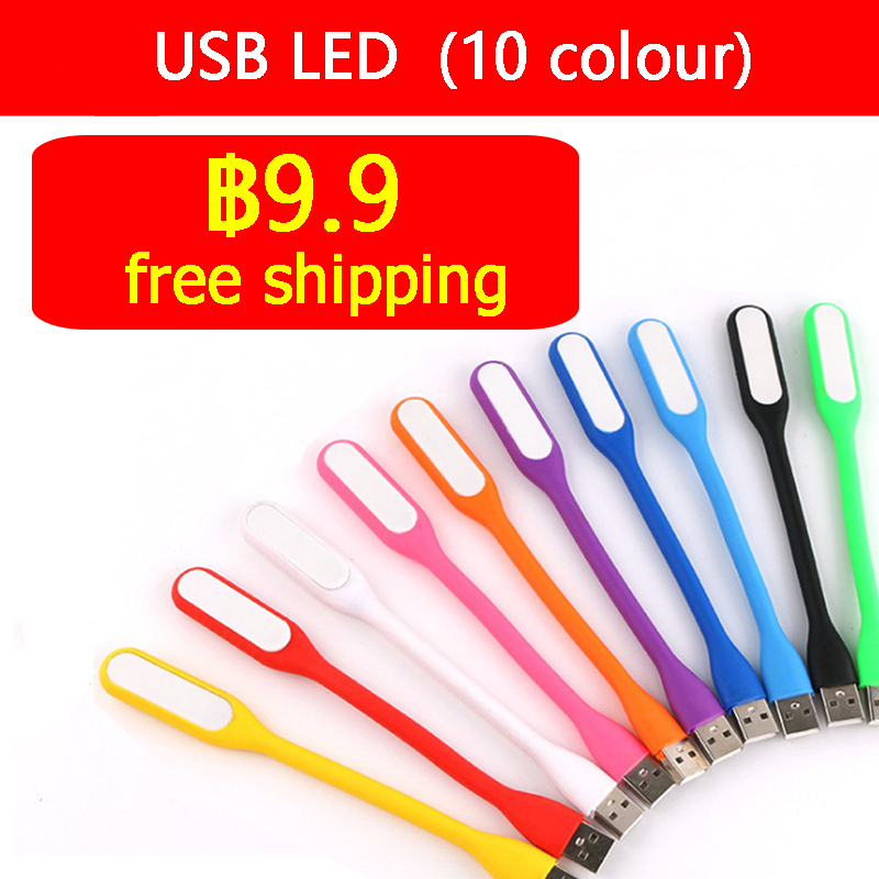 USB LED USB พลังงานไฟ LED สามารถดัด USB แบบพกพาแสงไฟกลางคืน LED Light Lamp