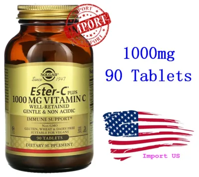 Solgar Ester-C Plus 1000 mg, 90 Tablets, Vitamin C วิตามิน C