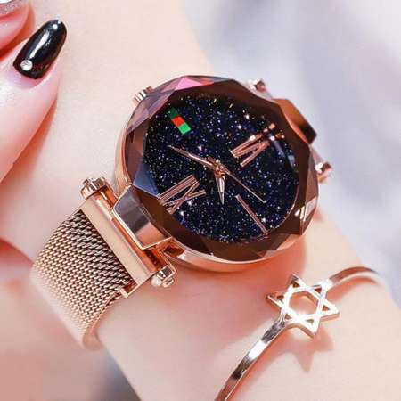 Zazzy Dolls นาฬิกาข้อมือ สายแม่เหล็ก Luxury Starry Sky Watch นาฬิกากากเพชร นาฬิกาสไตล์ Gucci นาฬิกาสายแม่เหล็ก รุ่น ZD-0235 Zazzy Dolls นาฬิกาข้อมือ สายแม่เหล็ก Luxury Starry Sky Watch นาฬิกากากเพชร นาฬิกาสไตล์ Gucci นาฬิกาสายแม่เหล็ก รุ่น ZD-0235
