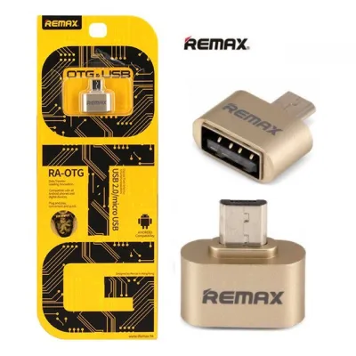 Remax OTG USB 2.0 อุปกรณ์เสริมเสียบแฟลชไดร์ฟ สำหรับ Samsung Micro USB รุ่น RA-OTG
