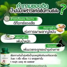 ภาพขนาดย่อของภาพหน้าปกสินค้าMermaid Cold Pressed Coconut Oil น้ำมันมะพร้าวสกัดเย็น 100% เซ็ต 3 กระปุก (40 เม็ด / กระปุก) จากร้าน All-Beauty บน Lazada ภาพที่ 6