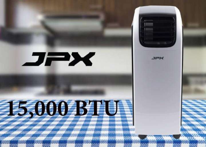 ลมแรง 6 เมตร แอร์เคลื่อนที่ JPX 15,000 BTU  รุ่น PC44-AMK ลมแรง 6 เมตร