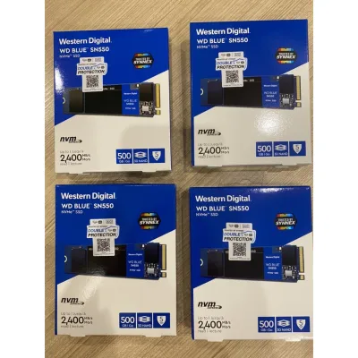 [พร้อมส่ง] 500 GB SSD (เอสเอสดี) WD BLUE SN550 PCIE NVME M.2 2280 (WDS500G2B0C) มีของพร้อมส่ง