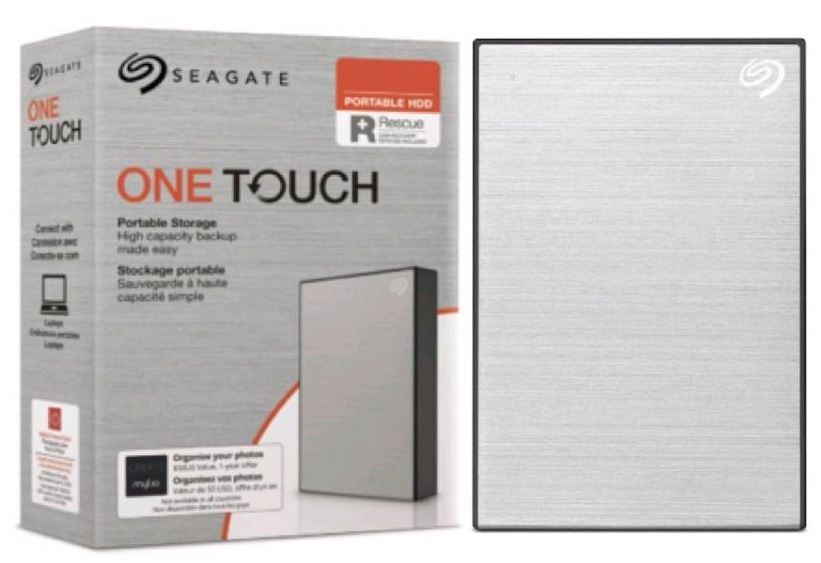 Ổ Cứng Di Động HDD Seagate One Touch 1TB 2.5 USB 3.0 (Đen) - STKY1000400