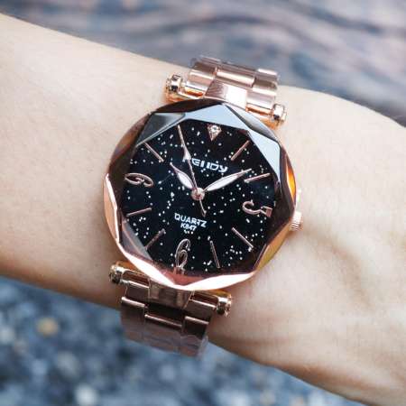 Zazzy Dolls นาฬิกาข้อมือ สายสแตนเลส นาฬิกากากเพชร ระบบ Quartz ดูเวลาง่าย รุ่น ZD-0226 Zazzy Dolls นาฬิกาข้อมือ สายสแตนเลส นาฬิกากากเพชร ระบบ Quartz ดูเวลาง่าย รุ่น ZD-0226