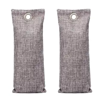 Bamboo Charcoal Air Purifying Bag 2 Pack 50g Activated Charcoal