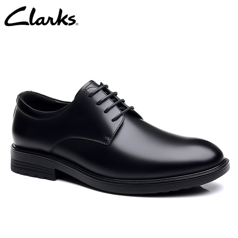 Giày Tây Da Nam Clarks_ - Becken Lace