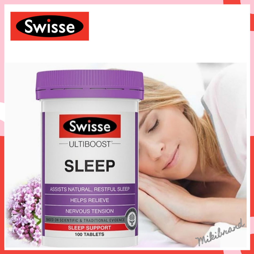 SWISSE ULTIBOOST SLEEP วิตามินช่วยในการนอน ขนาด 100 capsules
