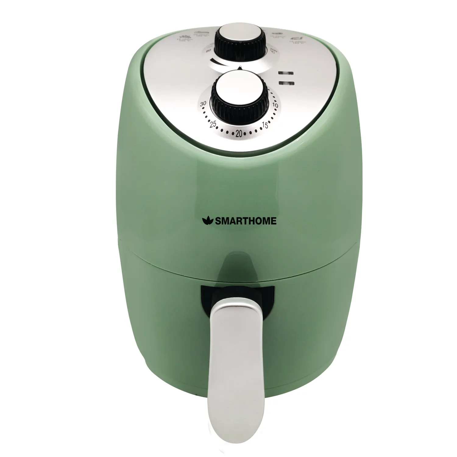 หม้อทอดไร้น้ำมัน หม้ออบลมร้อน Air fryer  ขนาด 2.0ลิตร Smarthome รุ่น MV-004รับประกัน 3 ปี