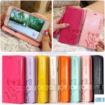 เคสกระเป๋า domi cat  vivo v5p red