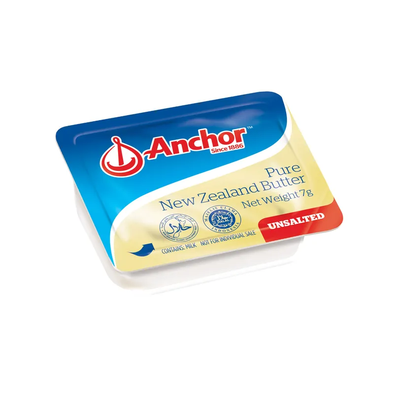 แองเคอร์ เนยจืด 7 กรัม x 60 ถ้วย/7 grams x 60 cups unsalted butter anchor