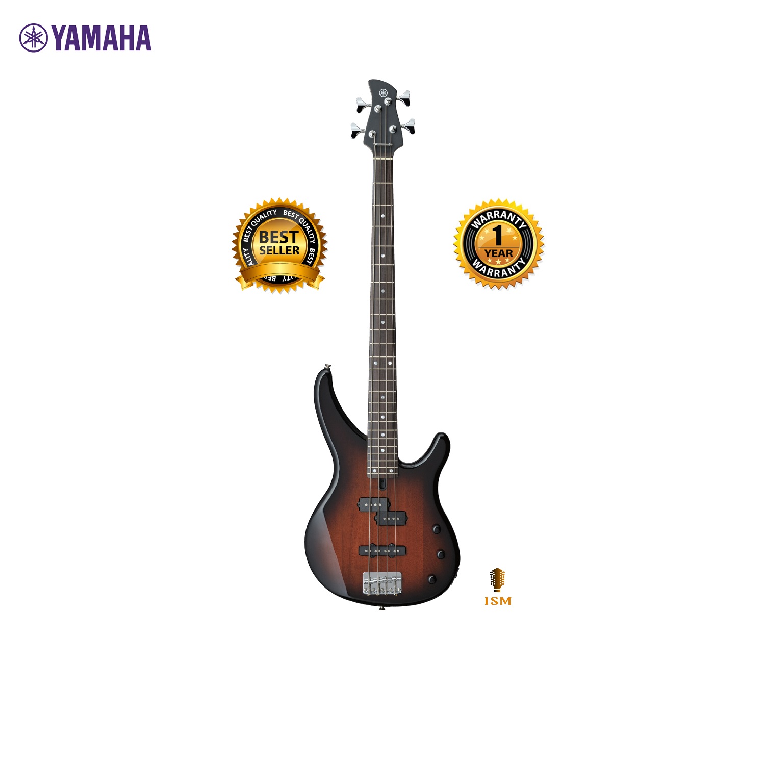 YAMAHA TRBX174 Electric Bass Guitar กีตาร์เบสยามาฮ่า รุ่น TRBX174 / Old Violin Sunburst