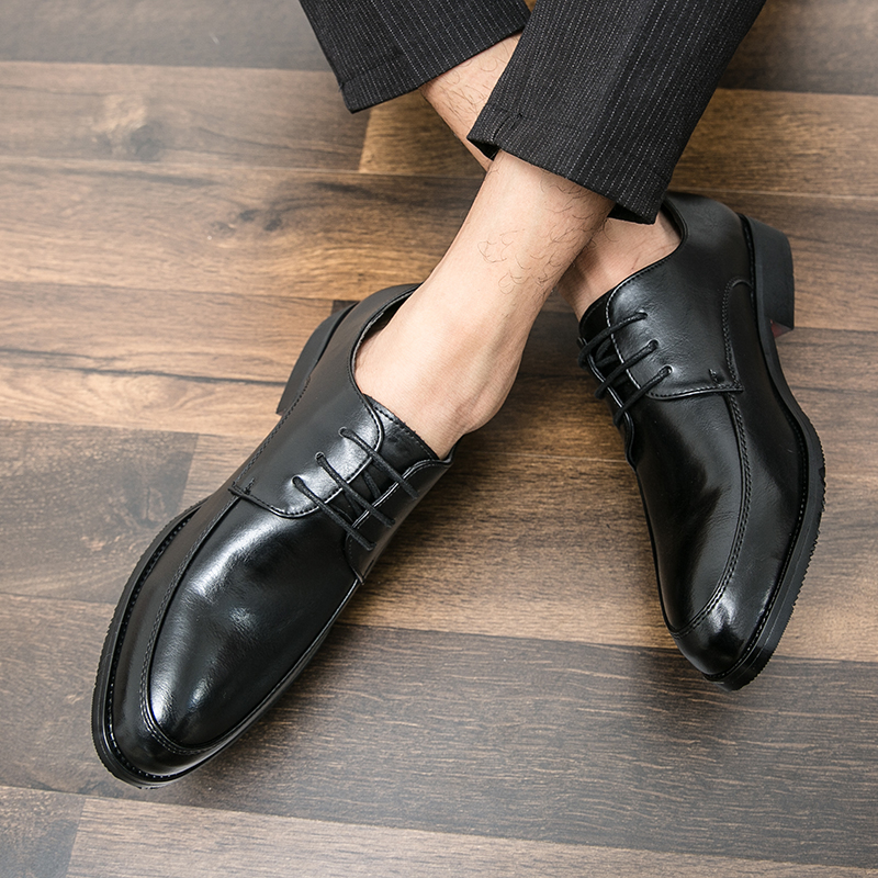 Giày Tây Da Nam Clarks_ - Stanford Lace