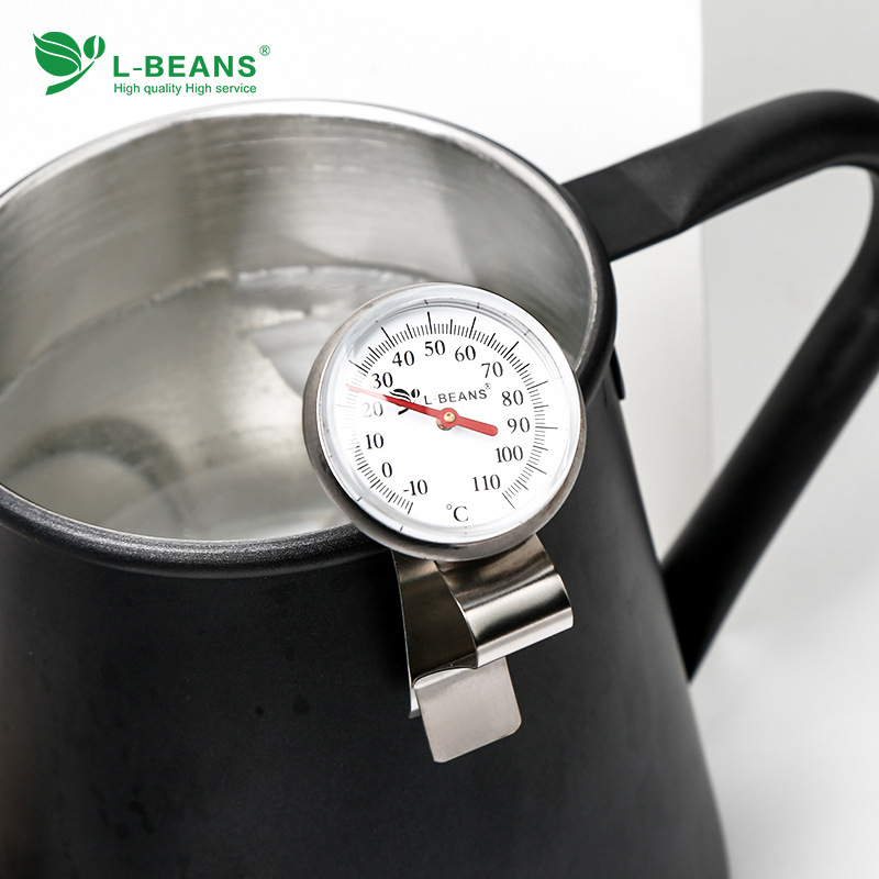 L-Beans ก้านวัดอุณหภูมิ น้ำร้อน กาแฟ เครื่องดื่ม Thermometer เทอโมมิเตอร์สเตนเลส  -10 ถึง 110°C