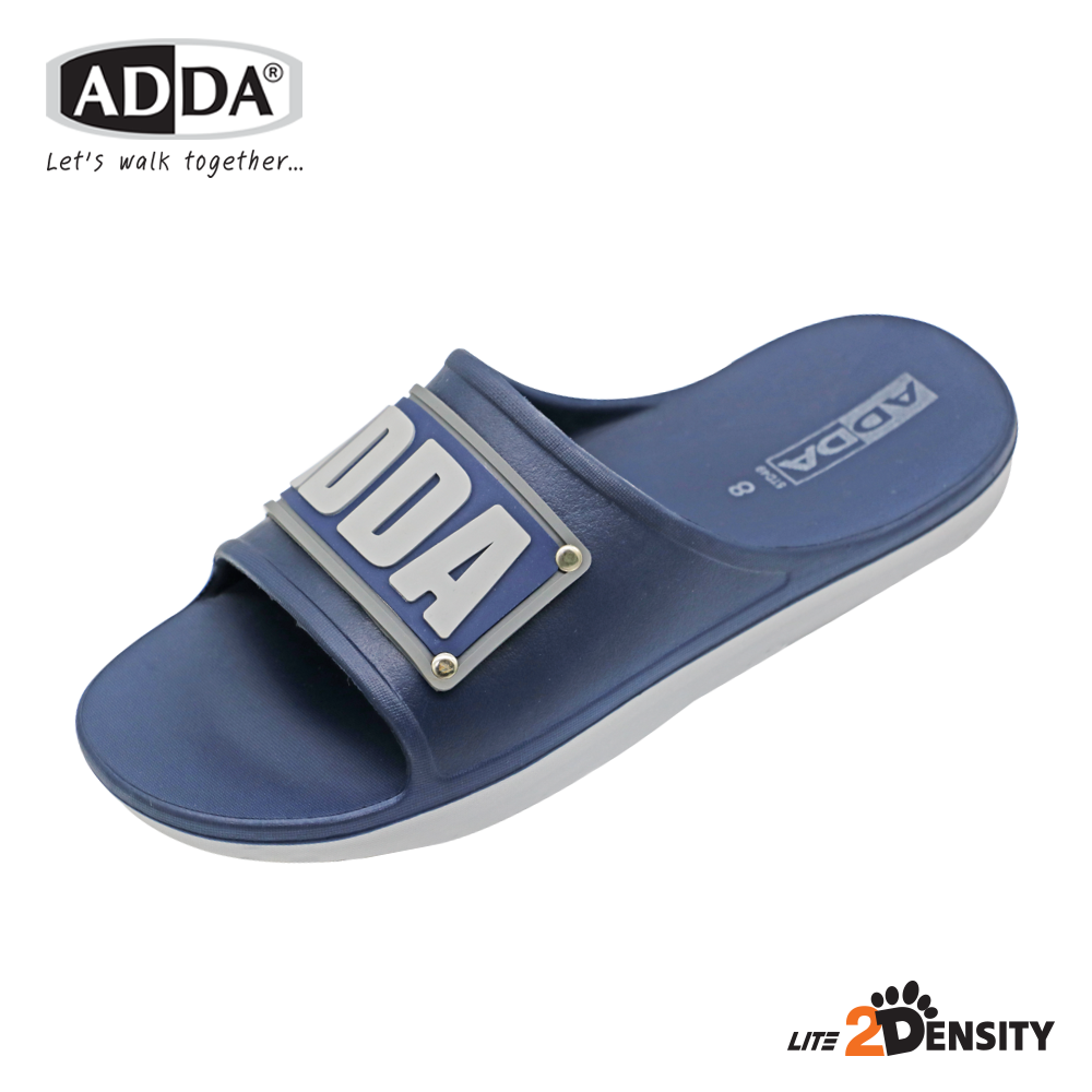 Adda 2Density รองเท้าแตะ รองเท้าลำลอง สำหรับผู้ชาย แบบสวม รุ่น 5TD49M3 (ไซส์ 7-10)