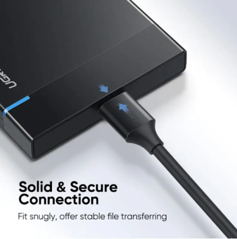 ภาพสินค้าUgreen USB C to Micro B 3.0 Cable 5Gbps 3A Fast Data Sync Cord For Macbook Hard Drive Disk HDD SSD C จากร้าน ppandgadget บน Lazada ภาพที่ 2