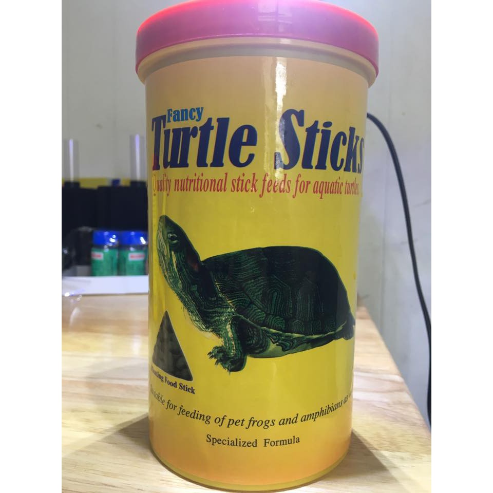 อาหารเต่า Fancy Turtle Sticks อาหารเต่าฝาแดง ขนาด 420g. ราคาส่งถูกที่สุด