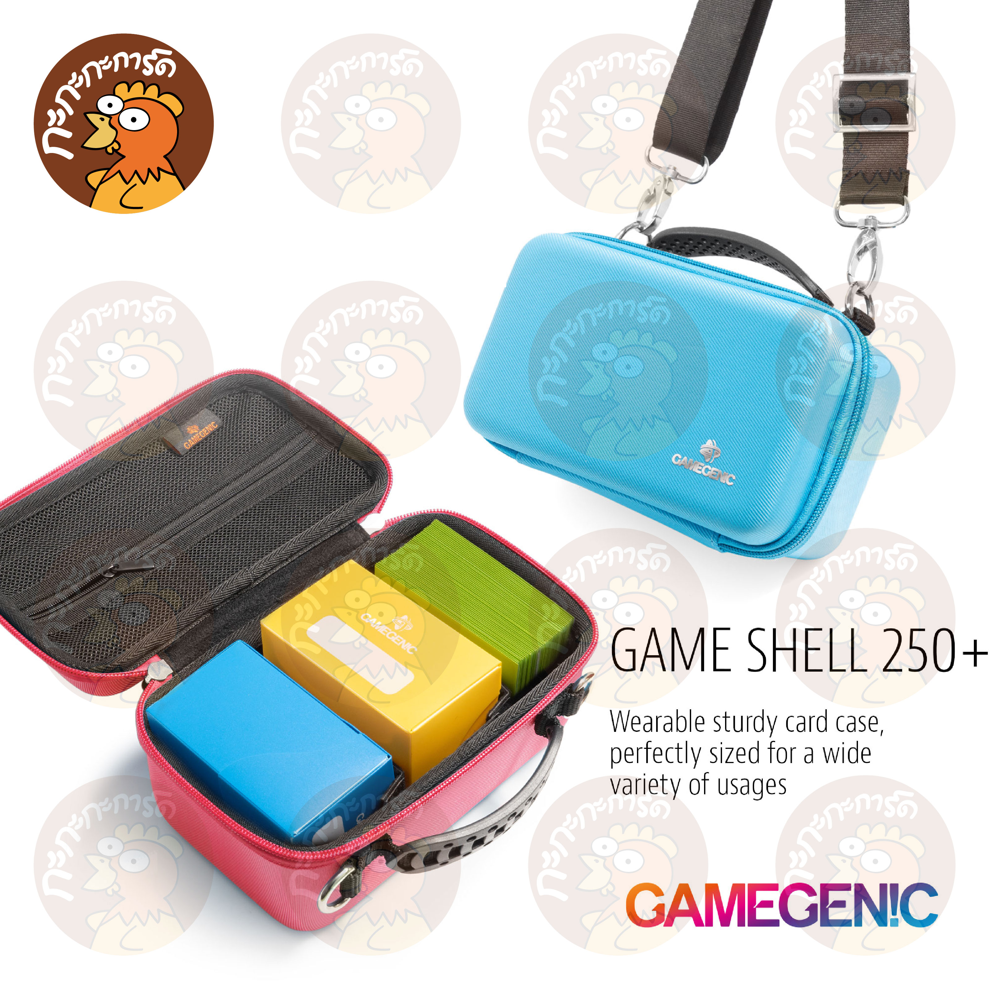 Estojo Portátil Game Shell 250+ Para Card Game Pokémon Magic - Gamegenic -  Minigame - Magazine Luiza