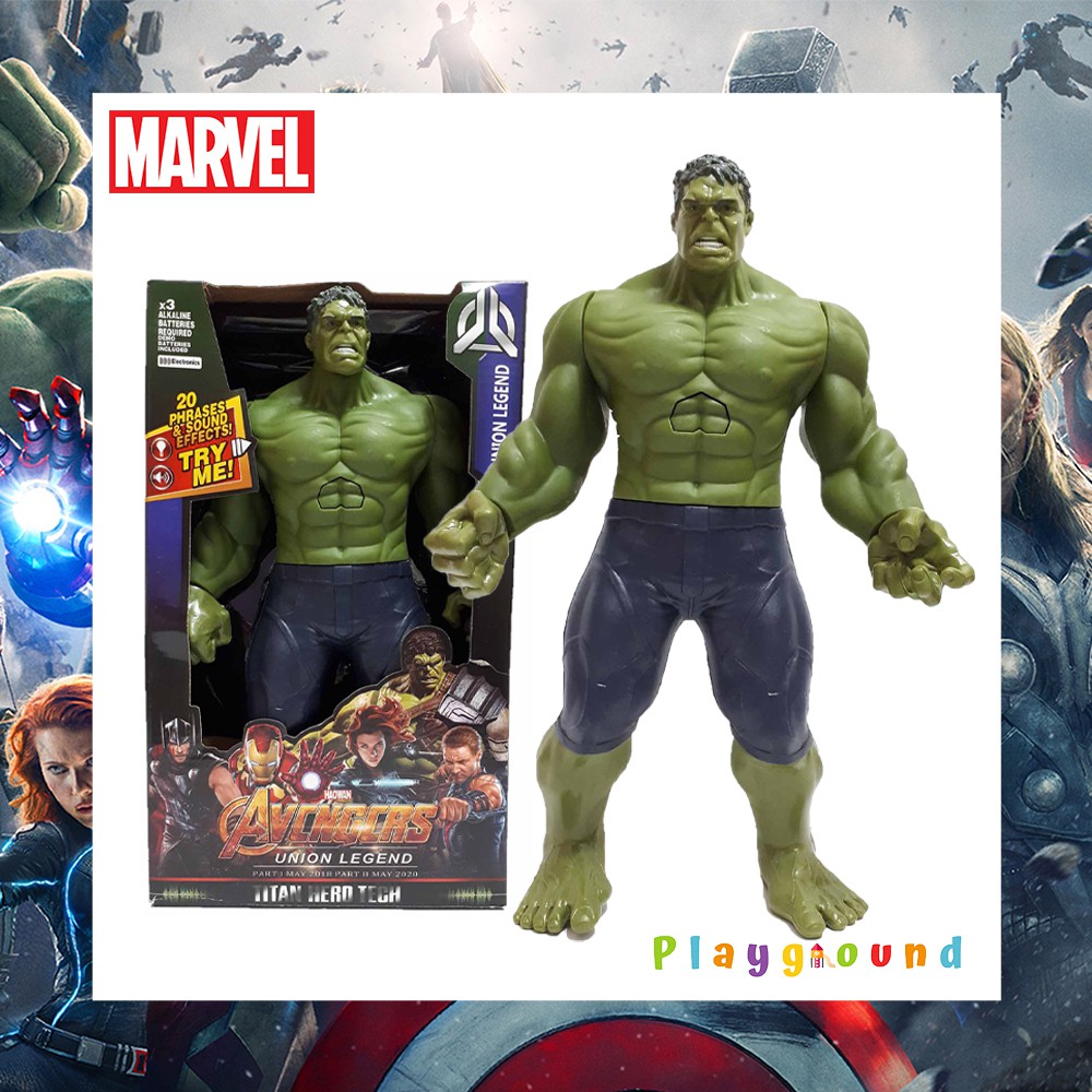 โมเดลซุปเปอร์ฮีโร่ อเวนเจอร์ สูง 30CM Model Superhero Hasbro Avenger Hulk