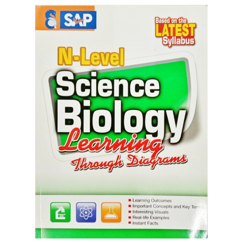 หนังสือภาษาอังกฤษ N-Level Science Biology Learning Through Diagrams การเรียนรู้วิทยาศาสตร์ ชีววิทยา ผ่านแผนภาพ