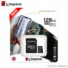 ภาพขนาดย่อของภาพหน้าปกสินค้าKingston microSD Card 128GB Canvas Select Plus Class 10 UHS-I 100MB/s (SDCS2/128GB) + SD Adapter ประกัน Lifetime Synnex จากร้าน Actioncam Thailand บน Lazada