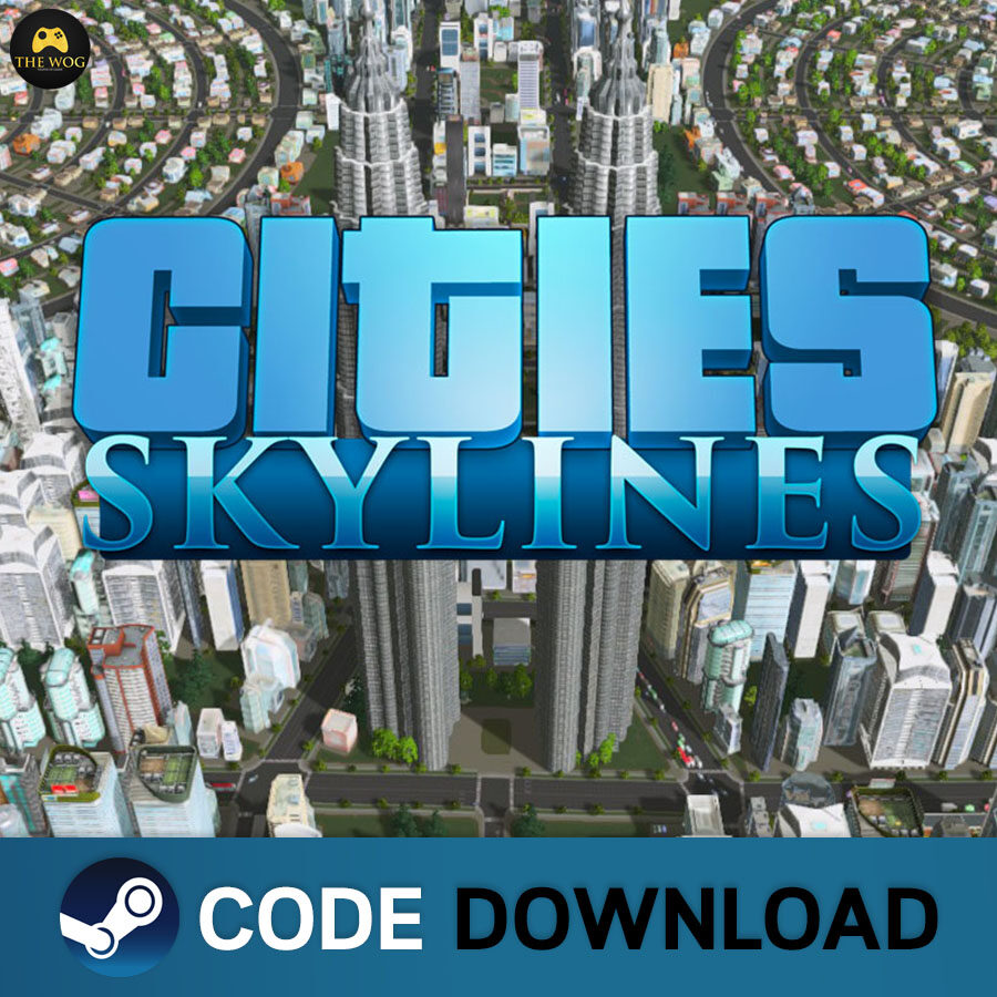 ขายคีย์เกมแท้ Cities Skylines | Steam Key (PC)