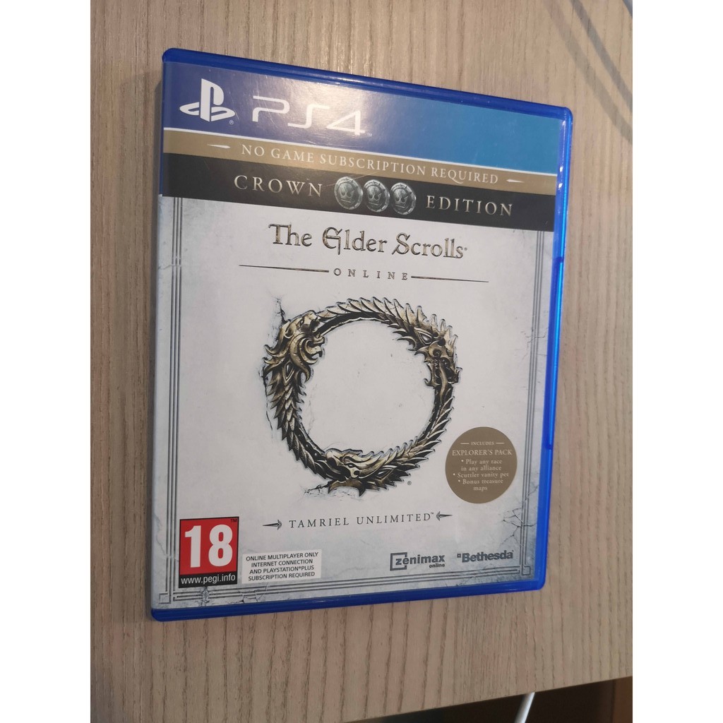 The Elder Scrolls Online Playstation 4 PS4 ใช้ mrbeachman ThaiPick