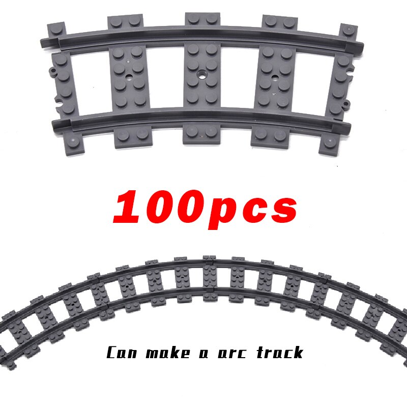 City Trains Flexible Tracks Forked Straight Curved Rails Railway Switch ...