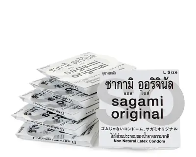 Sagami Original ถุงยางนำเข้าจากญี่ปุ่น size L (6 pcs)
