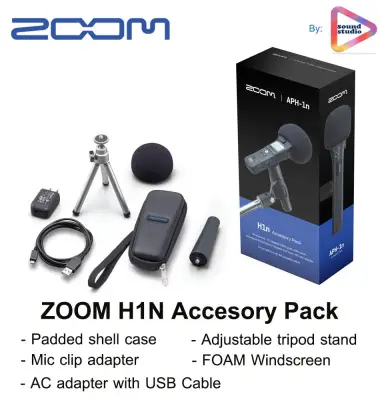 Zoom H1N Accessory pack for H1N handy recorder ชุดอุปกรณ์เสริมสำหรับ เครื่องบันทึกเสียง Zoom H1N