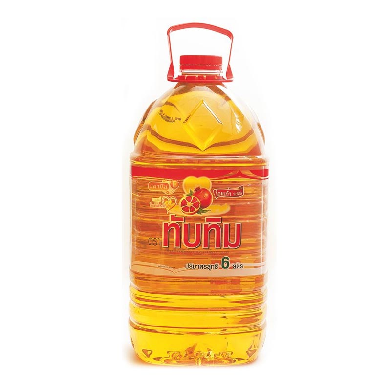 Tubtim Palm Oil Gallon 6 Lit.ทับทิม น้ำมันปาล์ม แกลลอน 6 ลิตร. | Lazada ...