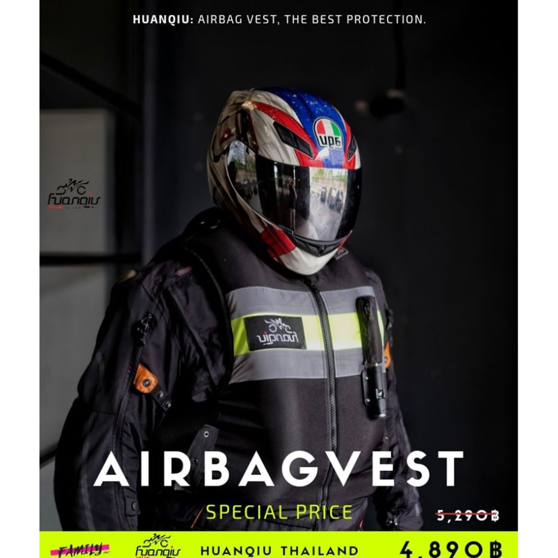 เสื้อนิรภัยพองลม Airbag vest/Airbag jacket