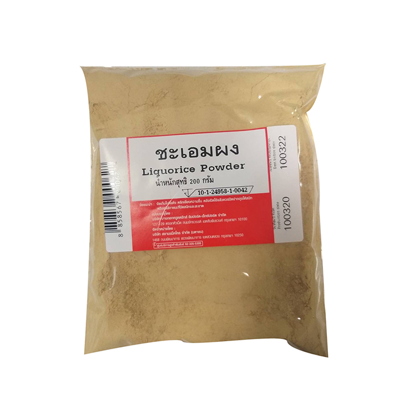🚚💨พร้อมส่ง!! ชะเอมป่น 200 กรัม Ground licorice powder 200 grams