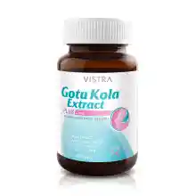 ภาพขนาดย่อของภาพหน้าปกสินค้าVISTRA Gotu Kola Extract plus Zinc - ลดรอยแดงและรอยแผลเป็นจากสิว (30 Tablets) จากร้าน B-FIT & WELL บน Lazada ภาพที่ 1