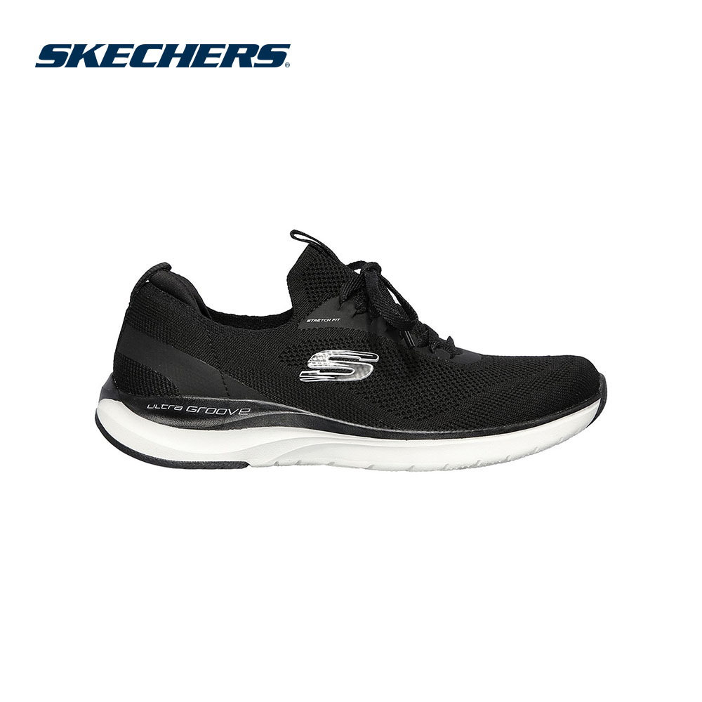 Skechers สเก็ตเชอร์ส รองเท้า ผู้หญิง Ultra Groove Sport Shoes - 149281-BKW